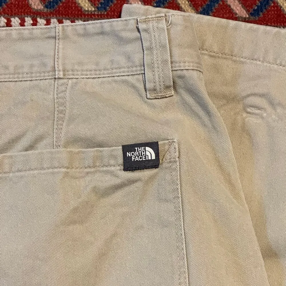 The North Face‎ Chino Utility Pants Mens 36x31 Tan Excellent Cotton Twill